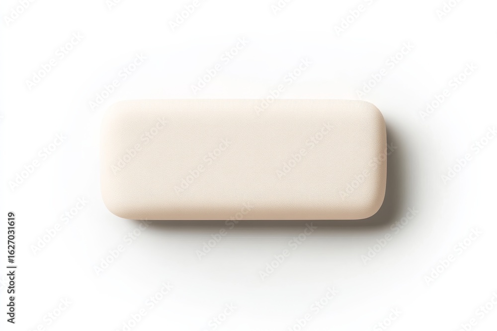 Rectangular adhesive medical bandage on white background for healthcare use Rectangular adhesive medical bandage on white background for healthcare use