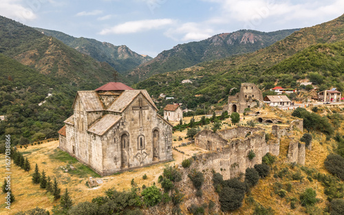 Wallpaper Mural Aerial view of Historic Akhtala Monastery Fortress in Armenia Torontodigital.ca