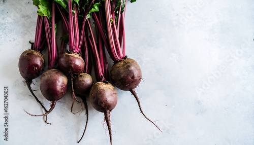 Wallpaper Mural Fresh beets on a light surface Torontodigital.ca
