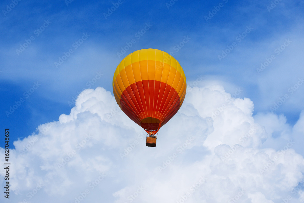 Naklejka premium Colorful balloons at the Balloon Festival at Singha Park, Chiang Rai Province, northern Thailand.