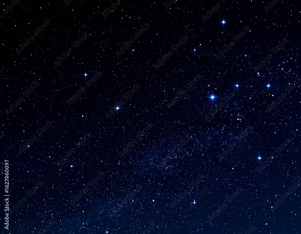 Fototapeta premium Night sky filled with stars