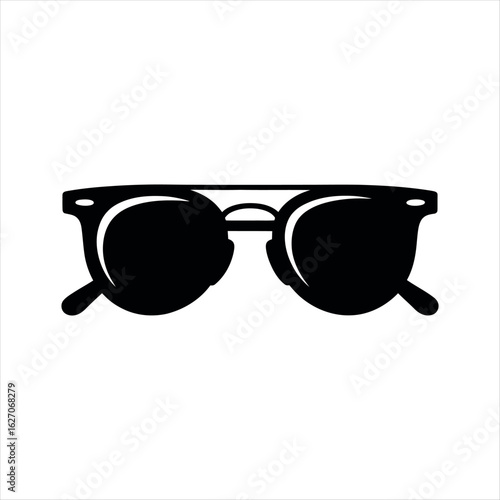 Black sunglasses with thick frames eyewear accessory