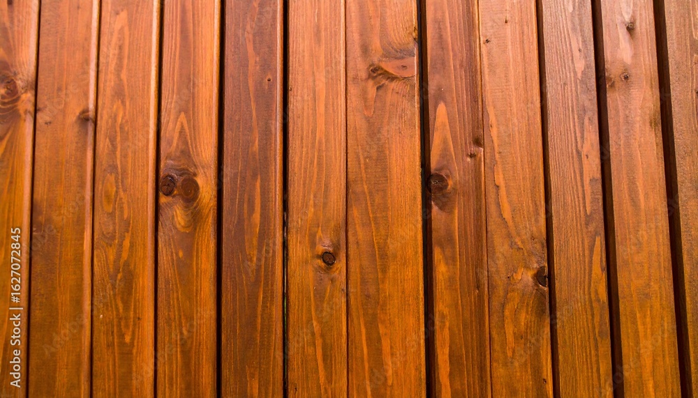 Fototapeta premium Close-up view of vertical wooden planks