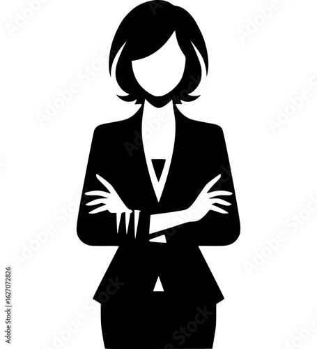 Crossed Arms Style Icon - 2