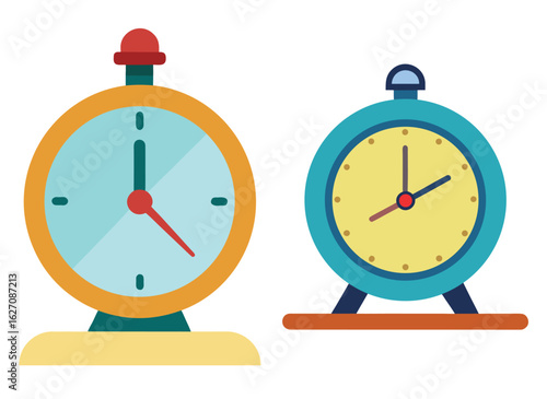 alarm clock vector illustration