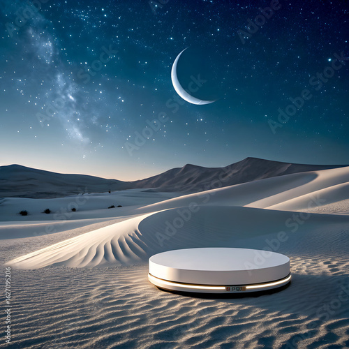 A mystical altar or product podium