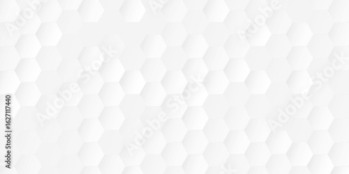 Background of hexagons with grey tonality