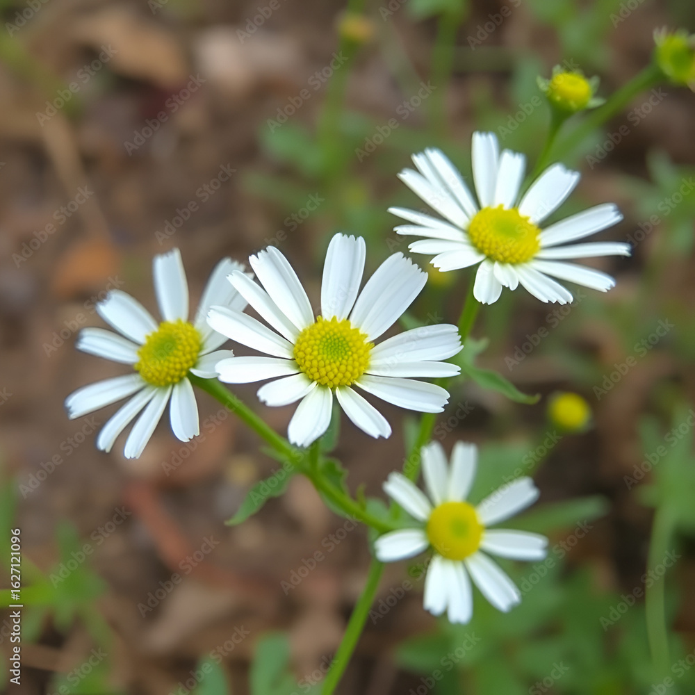 Obraz premium alba, antidote, asteraceae, ayurveda, ayurvedic, ayurvedic herbs, beautiful, bhringraj, daisy, dye, eclipta, eclipta alba, eclipta prostrata, ecliptae, false daisy, flower, fresh, garden, green, herb,