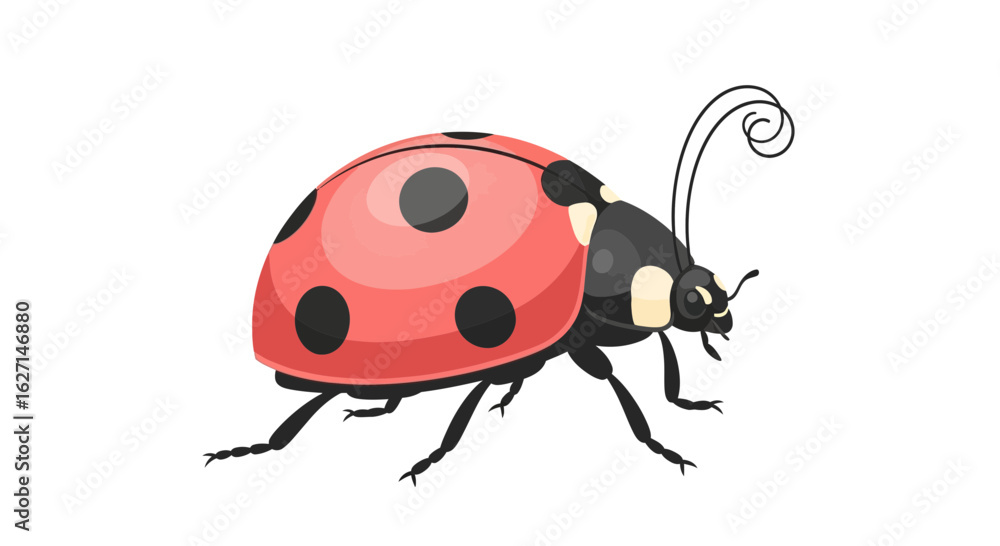 Cute Ladybug Insect Cartoon Vector
Cute Ladybug Insect Cartoon Vector