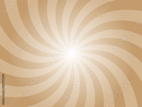 Lion yellow sunburst background. orange color radial retro glowing rays banner. Abstract retro whirlwind starburst vector abstract background. Twisted radial illustration.