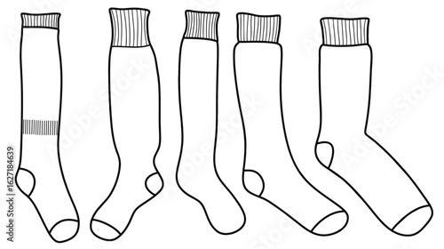 Hand drawn vector in doodle style. 