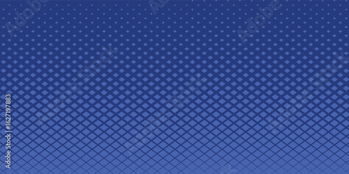 Triangles Halftone Pattern Vector Abstract Geometric Technology Background. Triangular Half Tone Texture. Minimal Style Dynamic Tech Wallpaper