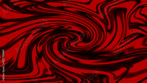 不気味な渦の心理背景　赤
