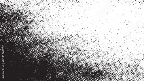 Abstract sand grain texture. Stippled gritty noise background. Distressed dust particle overlay. Grunge dotted stone backdrop.Speckle grain dot white paper noise texture with distress effect vector