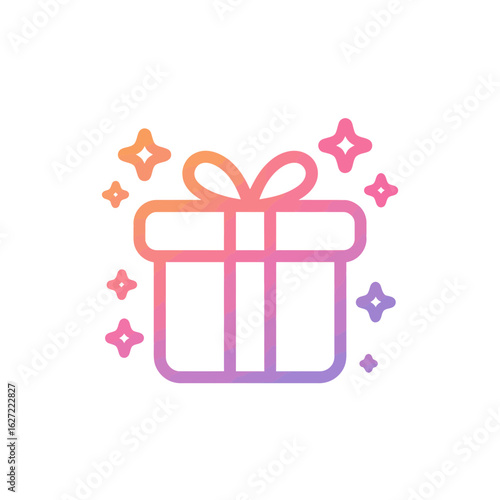  Colorful Gift Box Icon