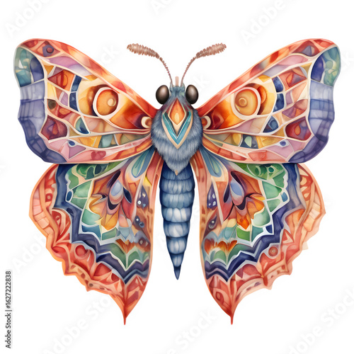 butterfly isolated on white