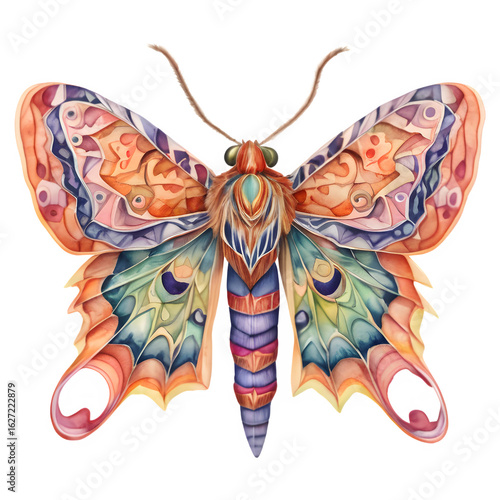 butterfly isolated on white