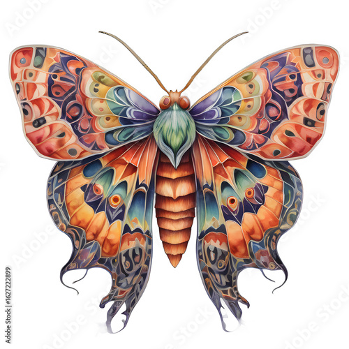 butterfly isolated on white