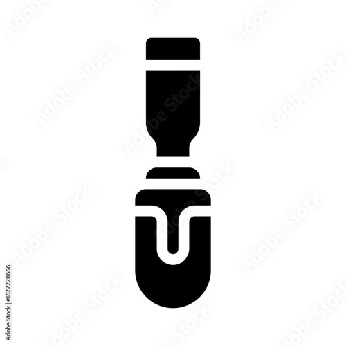 chisel glyph icon