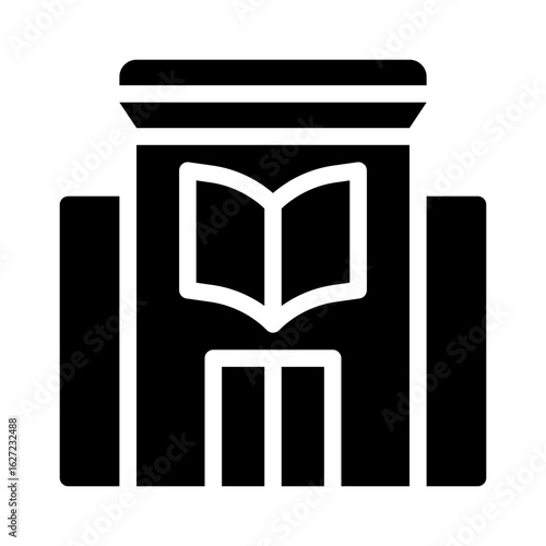 library glyph icon