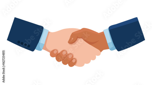 Business handshake agreement partnership deal cooperation success collaboration diversity teamwork concept