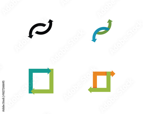 Internet ikon logo vector design