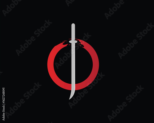 Cross swords icon flat. Simple vector symbol and bonus icon