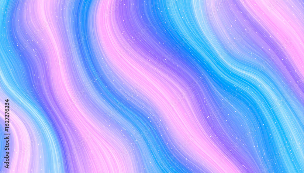 Fototapeta premium Dreamy Pastel Waves: a tranquil artistic representation of gentle, flowing pastel colors creating a mesmerizing, abstract composition.