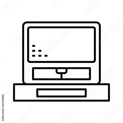 Classic computer icon