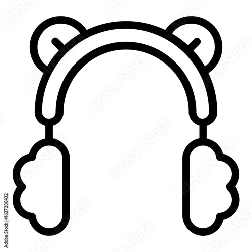 earmuff icon line