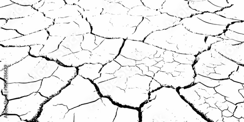  black and white symbolizing dryness and environmental damage  cracked earth showing a dry and barren landscape texture pattern