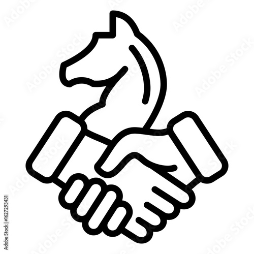 Compromise Strategy Icon