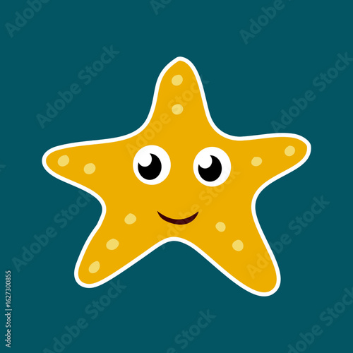 Photography Cute ocean animals sticker set