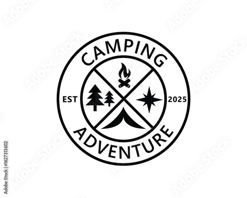 camping logo, suitable for your logo