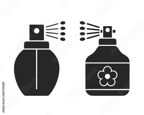 Air freshener icon vector silhouette illustration isolated on white background