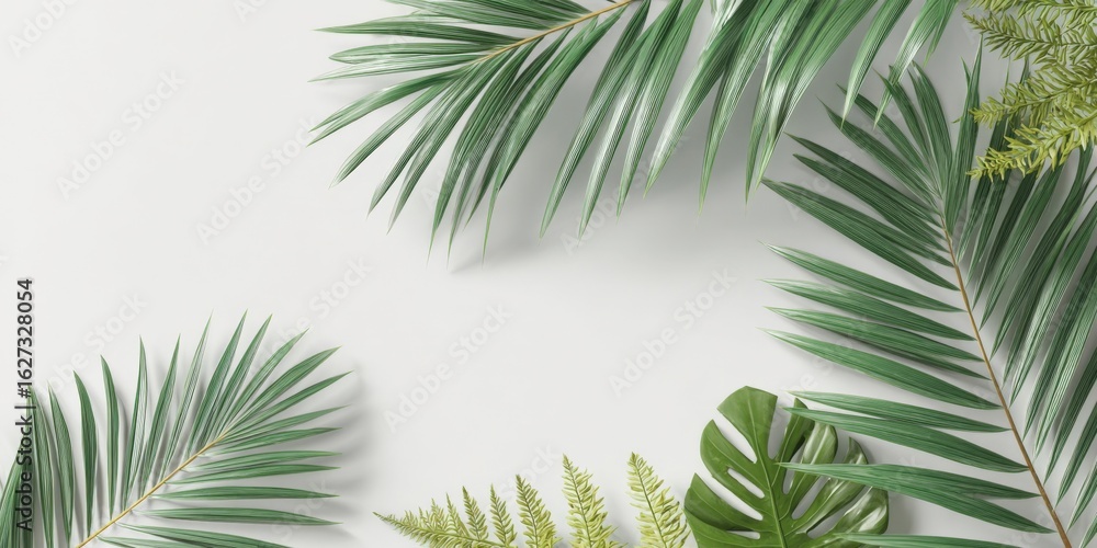 Obraz premium palm tree branch