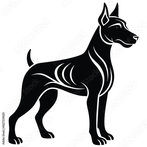 dog silhouettes