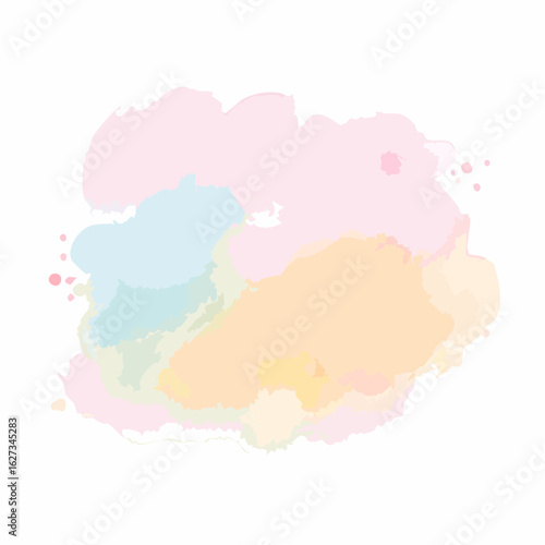 Soft pastel watercolor background, abstract artistic texture, gentle and minimal