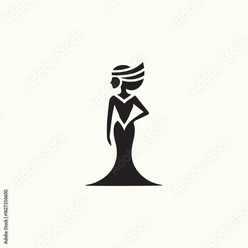 Egypt lady logo