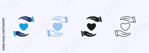 Loyalty Icon Set Multiple Style Collection