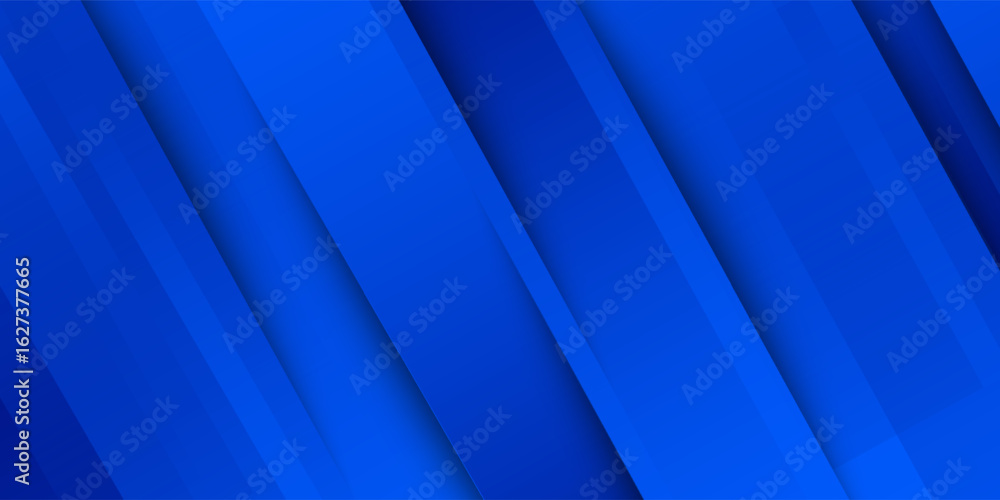 Obraz premium Blue abstract geometric background. Suit for business, institution, conference, party. illustration eps 10.