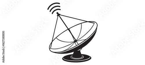 Satellite Dish Icon Design Ve...
