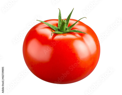 Wallpaper Mural Fresh Red Tomato Isolated on White Background Torontodigital.ca