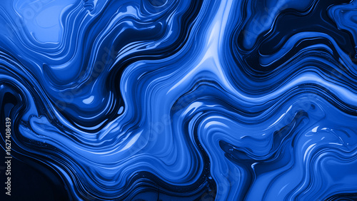 Obraz na płótnie Abstract background of marble melting and moving in waves