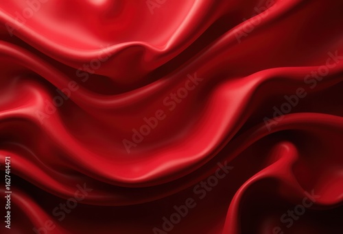 vibrant red fabric folds soft shadows texture drapery textiles, light, design, pattern, background, depth, contrast, fashion, creativity, silk, art, illusion