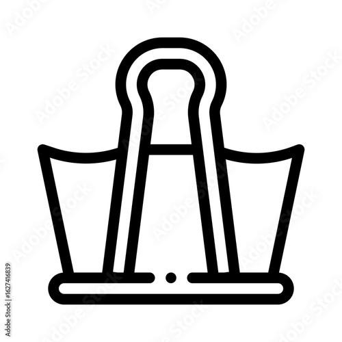 paperclip line icon