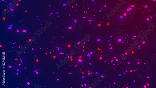 Digital Data Transfer Background. Futuristic Data Network For Business Workflow, Data Exchange, Decentralized Systems, And Digital Communication. Futuristic Digital Element Background