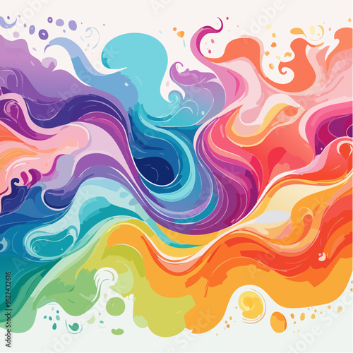 Colorful marble ink texture, abstract swirling liquid patterns, vivid and artistic