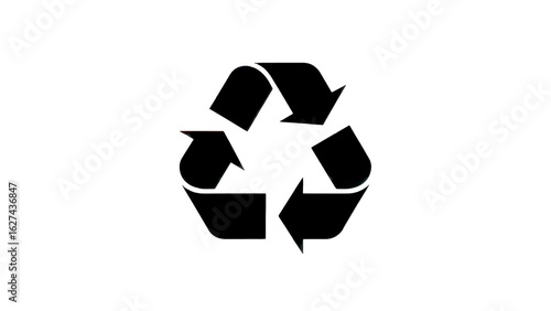 Sustainable future symbolized by sleek, modern recycle icon representing environmental responsibility and eco-friendly practices isolated on transparent background