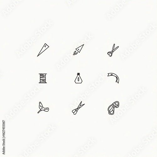 set of icons
